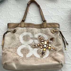 SOLD  Coach starfish tote